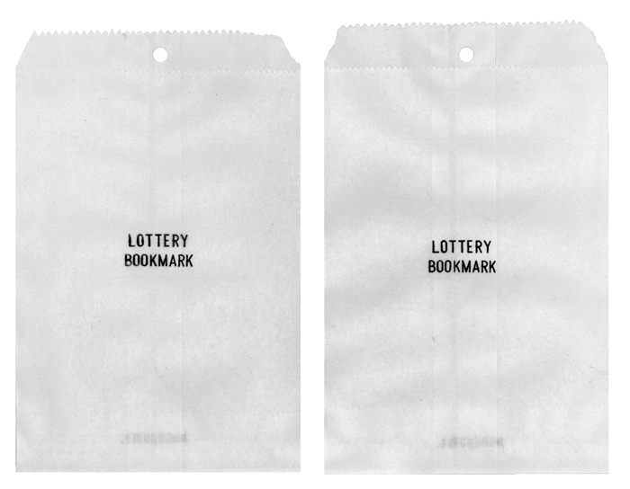Lottery Bookmark